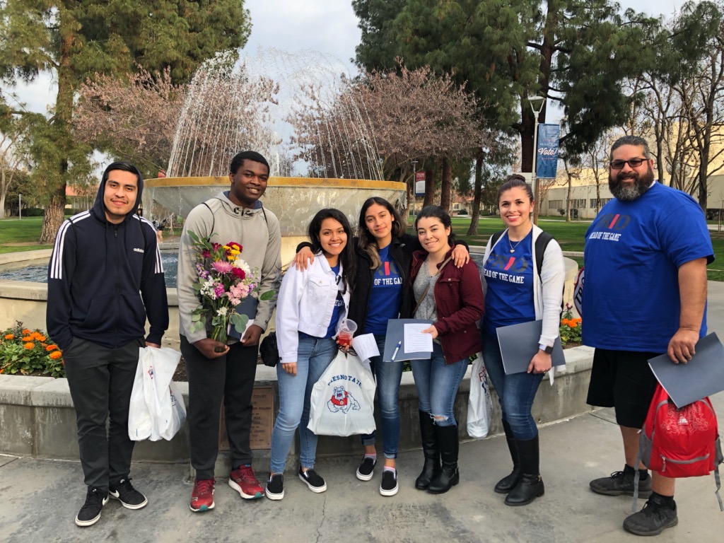 CAN Scholars attending TRIO Day at CSU Fresno State