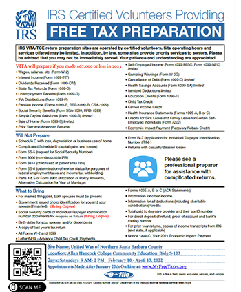 Tax Preparation Flyer Thumbnail